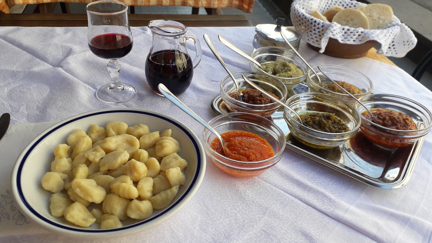 Gnocchi con le salse